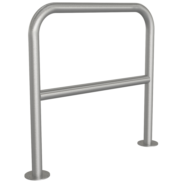 Stainless steel hoop |  48 mm | for casting in concrete | with cross bar | total width 800 mm | To be fixed by plugs